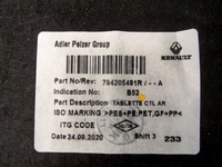 фото thumb №6, Dacia sandero ii lift 20r полиця багажника 794205491r