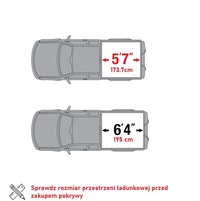 фото thumb №3, Кришка кузов dodge ram 1500 5'7 box 2013 - 2018