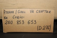 фото thumb №16, Volkswagen crafter vw решётка радиатора решётка радиатора решётка радиатора 2e0853653