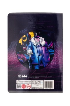 НОУТБУК A5/32k WIDE LINE BATMAN