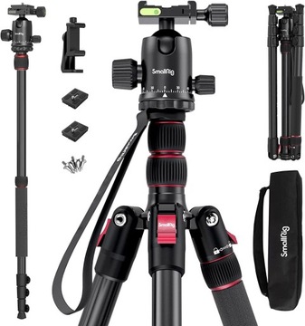 SMALLRIG 3474c 4-секционный фотографический штатив Монопод 78 дюймов с шаровой головкой