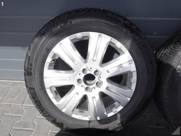 MERCEDES GL X164 ML W164 8.5JX19 ET56 MICHELIN 265/55 ДИСКИ + ШИНЫ 5 ММ ​​ЗИМНИЕ