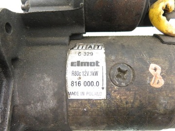 фото thumb №5, Стартер fiat panda ii 1.2 8160000