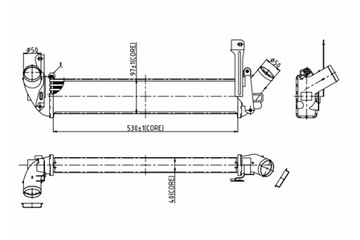 фото thumb №2, Интеркулер радиаторов воздуха kubistar 1.5dci 03- hart