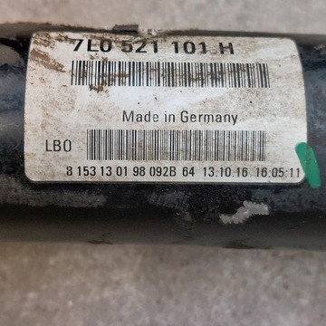 фото thumb №9, Audi q7 4l 4,2fsi wał приводной 7l0521101h
