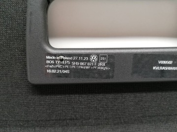 фото thumb №9, Vw golf viii 8 ролета багажника універсал нова оригінал 2019-