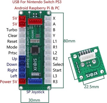 USB-кодер для аркадных игр с нулевой задержкой 2