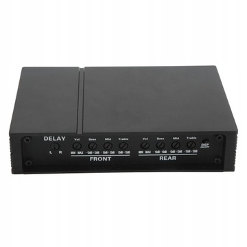 Автомобильный усилитель DSP, 4-канальный вход RCA