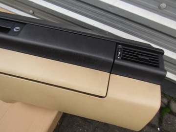 фото thumb №12, 1 mercedes w124 85-89 узкая планка панель раздаточная кремовые бежевый салон