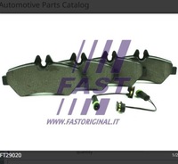 фото thumb №2, Гальмівні колодки ham mercedes sprinter 06 906 зад 2-датчики 906