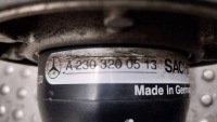 Амортизатор пневмоподушка задній правий a2303200513 mercedes sl sl500 r230 amg в Україні, фото thumb