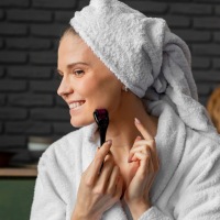 DERMA ROLLER 0,25 мм для волос: стимулирование роста волос, залысины, облысение, мезотерапия