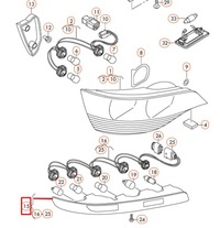 фото thumb №10, Audi q7 4l rear правий fog tail light 4l0945096