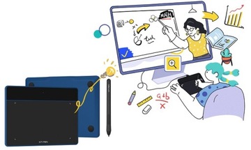 Графический планшет XP-Pen Deco Fun XS, черный