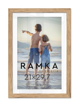 Ramka na zdjęcia 21x29,7 cm z podpórką Brzoza
