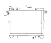 фото thumb №1, Радіатор toyota land cruiser fj100 01.98- nowa