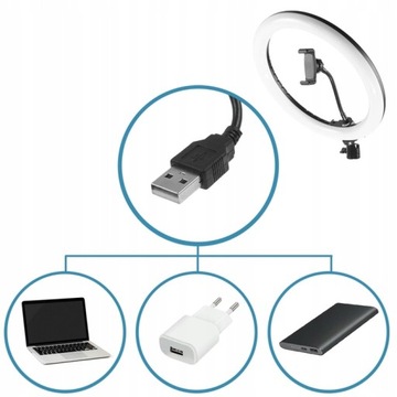 USB-светодиодная мини-Кольцевая лампа с дистанционным управлением