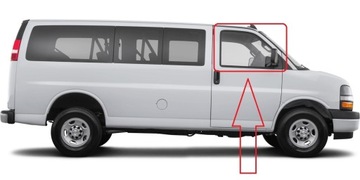 фото thumb №1, Chevrolet экспресс 96-24r стекло боковая дверь передних правых оригинал oem