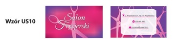 Визитки для красоты, двусторонние, мел, 350г, 500 шт.