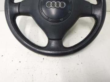 фото thumb №4, Кермо + подушка безпеки audi a3 8l шкіра триспицевий