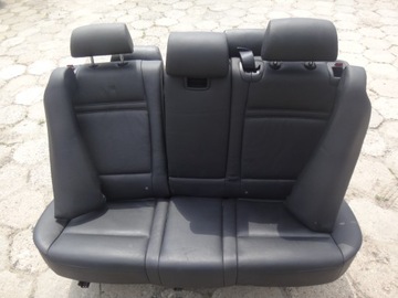 фото thumb №10, Комплект сидений сиденья диван зад чёрная кожа подогрев bmw x5 e70 европа