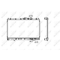 фото thumb №3, Радіатор двигуна mitsubishi space space runner 1.