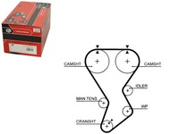 фото thumb №8, Ремень распределительного вала mitsubishi colt 1.8 ct812 mitsubis
