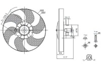 фото thumb №1, Nissens вентилятор радіатора citroen