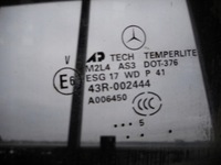фото thumb №3, Mercedes ml w164 скло двері лівий зад 2005r