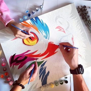 Картина для КРАСКИ ПО ЦИФРАМ на раме ARTNAPI