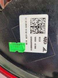 фото thumb №11, Лампа задняя правая сторона hyundai i10 2 facelift 2019 92402-k7000