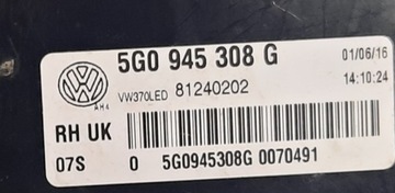 фото thumb №7, Vw golf vii gti 15r лампы зад крышки led