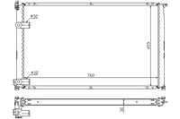 фото thumb №2, Радіатор двигуна opel movano renault master ii 2.