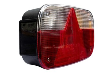 Lampa tylna do przyczepy naczepy ASPOCK Multipoint III 6 funkcji PRAWA