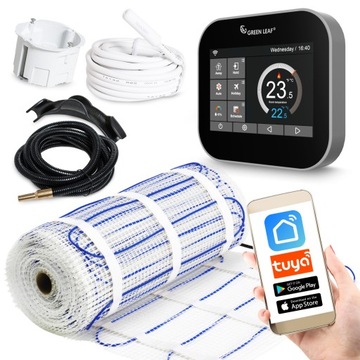 Нагревательный коврик Tuya Smart Electric Floor 3M2 T6 Kit