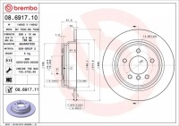 Тормозные диски x2 задний bmw 5 e39 Цена, фото thumb