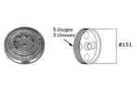 фото thumb №1, Sasic шкив коленчатого вала renault master ii van 1.9 d