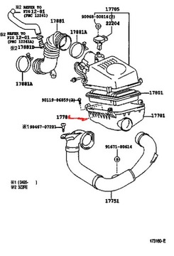 фото thumb №15, Клипса фильтра воздуха toyota 17786-0d011