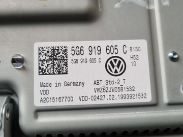 фото thumb №12, Volkswagen tiguan allspace 2021 монитор / дисплей / экран