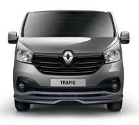 фото thumb №4, Renault trafic 3 2014-19 накладка бампера передней перед спойлер тюнинг