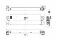 Купити Інтеркулер радіатор повітря mercedes v-classa w447 14- hart, фото thumb