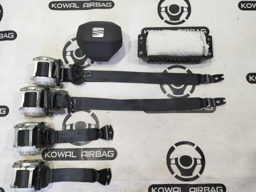 фото thumb №5, Seat ibiza 6f рестайлінг панель консоль подушка безпеки ремені