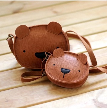 Сумка Teddy Bear для девочки, мальчика, кожа медвежонка