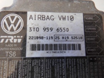 фото thumb №3, Датчик подушка безпеки 3t0959655d skoda superb ii 3t рестайлінг
