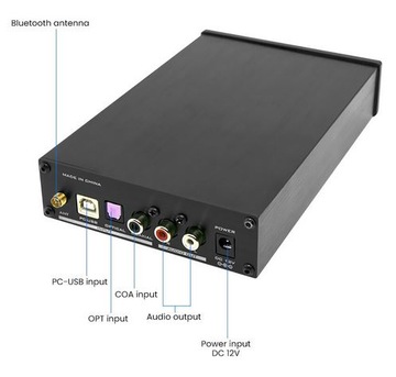 АУДИО КОНВЕРТЕР ЦАП FX-AUDIO X6 MKII USB BT УСИЛИТЕЛЬ ДЛЯ НАУШНИКОВ