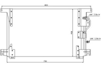 фото thumb №2, Конденсатор кондиционера mercedes actros actros mp2 #petrolhead pro+ kit9
