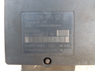 фото thumb №7, Mercedes c класс w203 насос abs тормозная a2095450232
