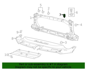 фото thumb №4, Відбійник капота dodge ram 1500 2019-