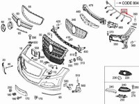 фото thumb №1, Mb cls c218 электропроводка передний датчика парковки a2185404532