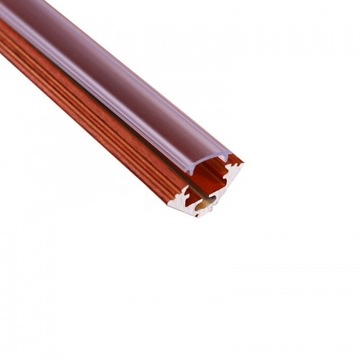 Profil alu kątowy ALU-LED P3 DREWNO WENGE 2m